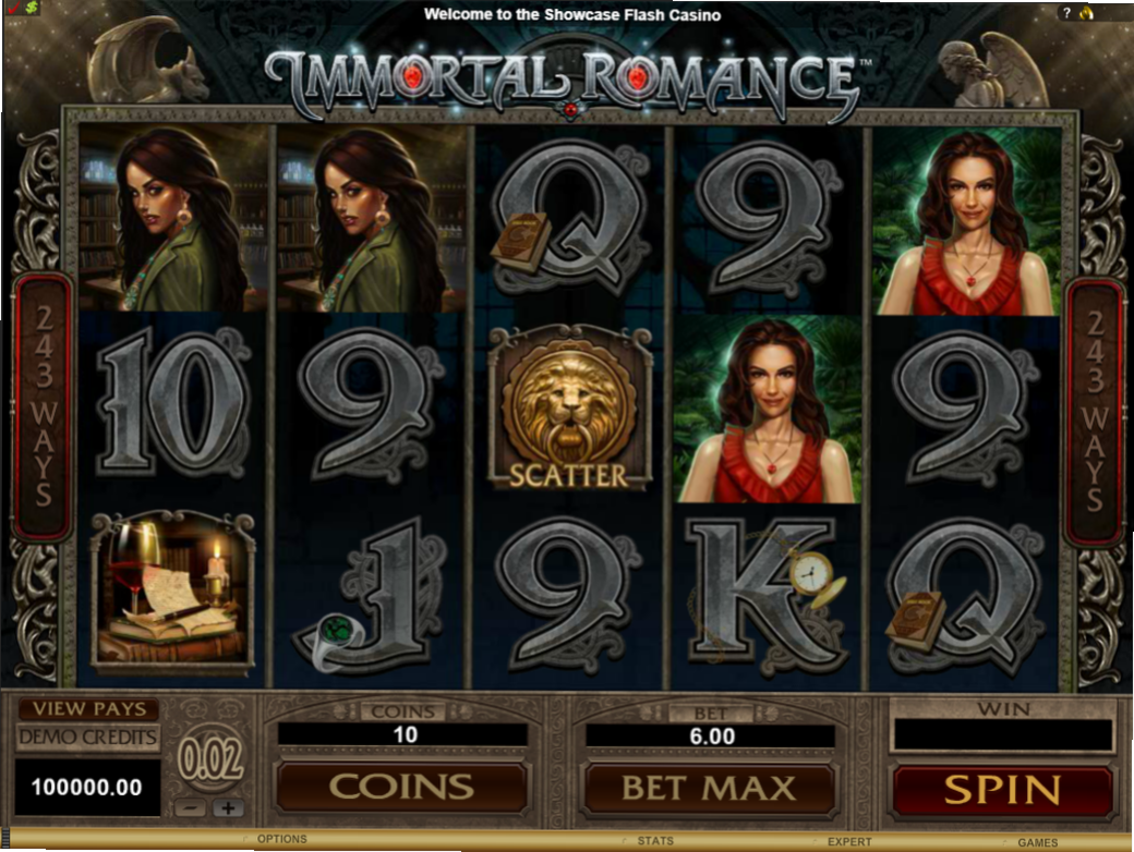 Immortal Romance von Microgaming